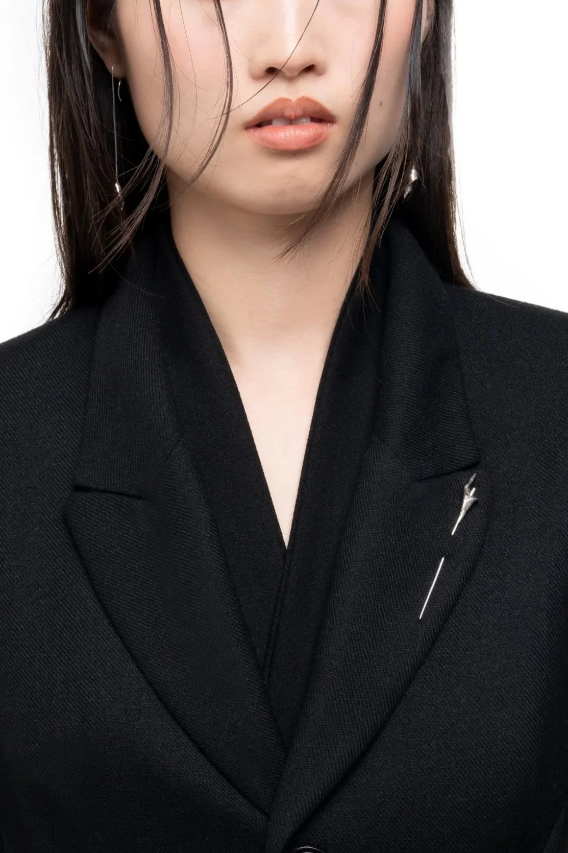 Editorial jewellery detail from Look 1